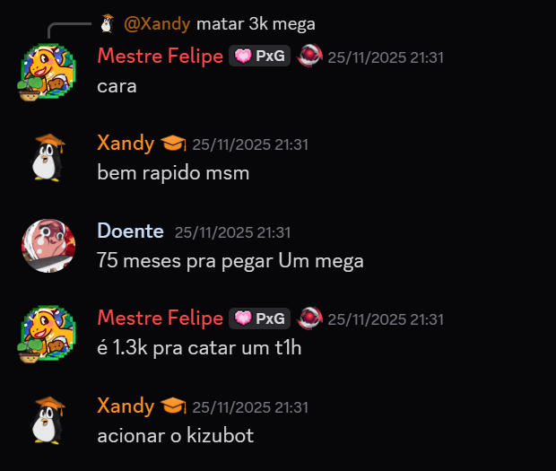 Novos projetos